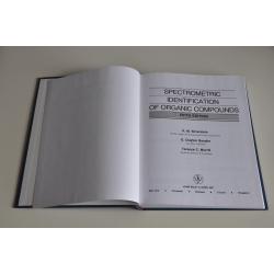 Spectometric identification of organic compounds. Fifth edition.