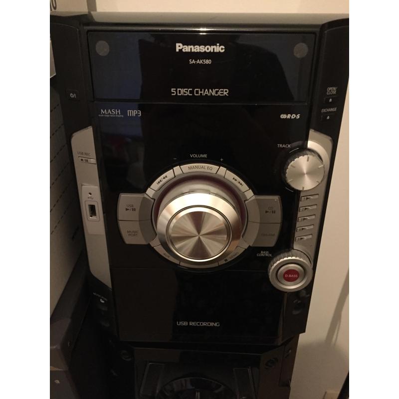 Panasonic 5 disc changer, prima staat