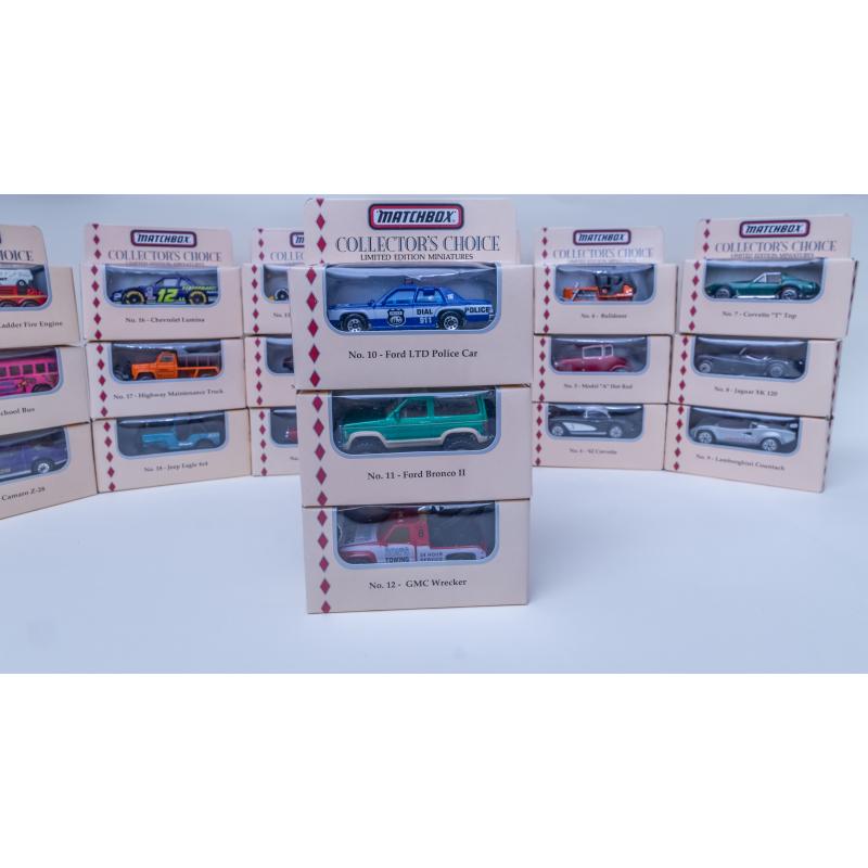 Matchbox Collector&#039;s Choice Limited Edition Set van 24