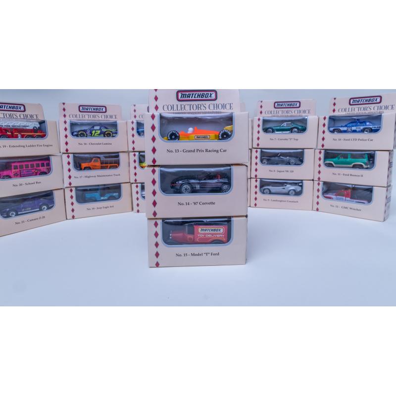 Matchbox Collector&#039;s Choice Limited Edition Set van 24