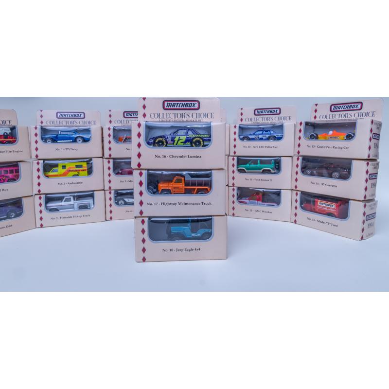 Matchbox Collector&#039;s Choice Limited Edition Set van 24