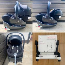 Bugaboo Donkey Duo - complete set; inclusief maxicosi en winter voetenzakken