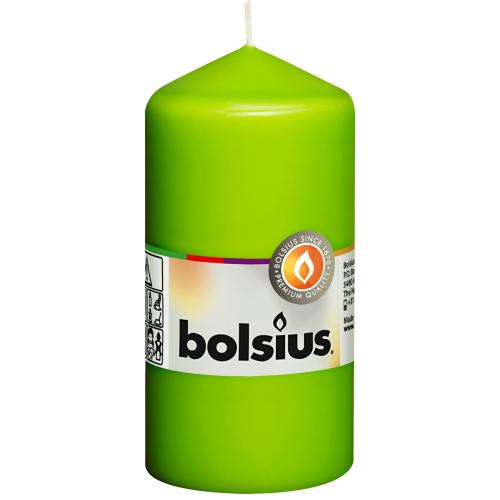 Bolsius stompkaars groen