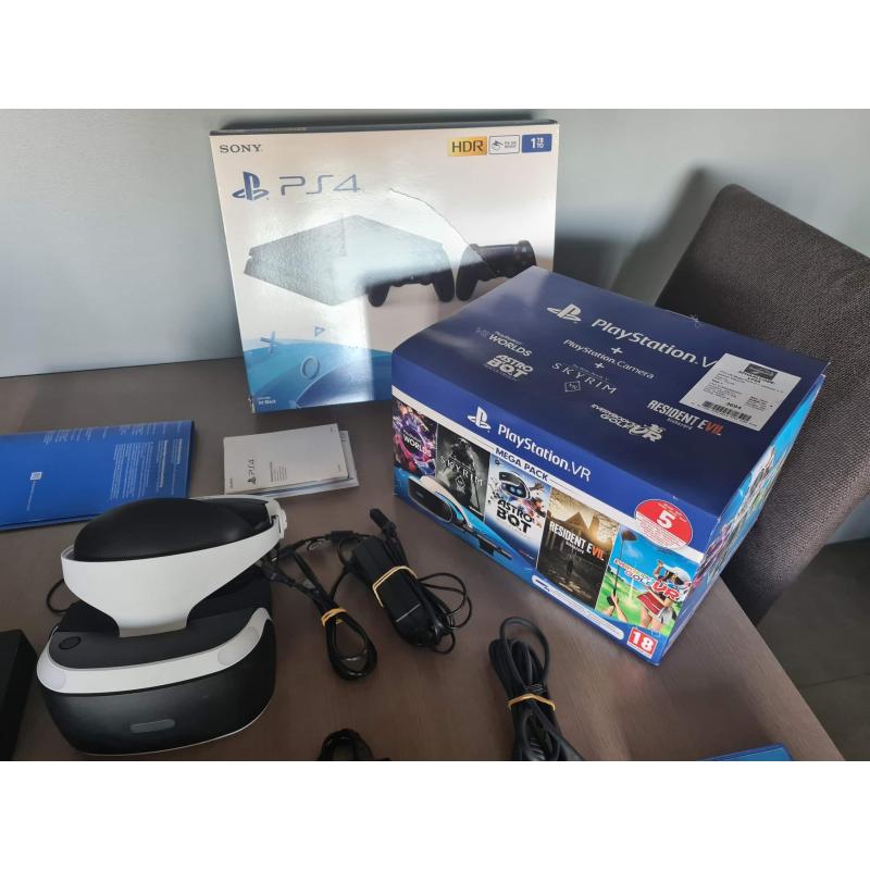 Playstation 4 1tb   VR bril (volledig pakket)