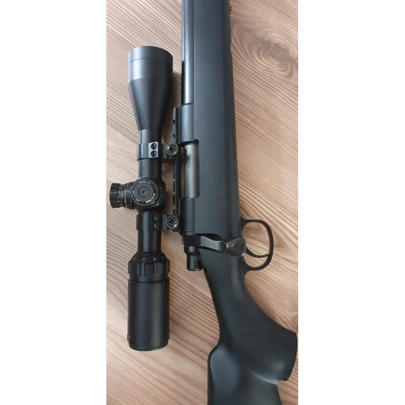 tokyo marui vsr 10 met silencer fully upgraded   scope   koffer