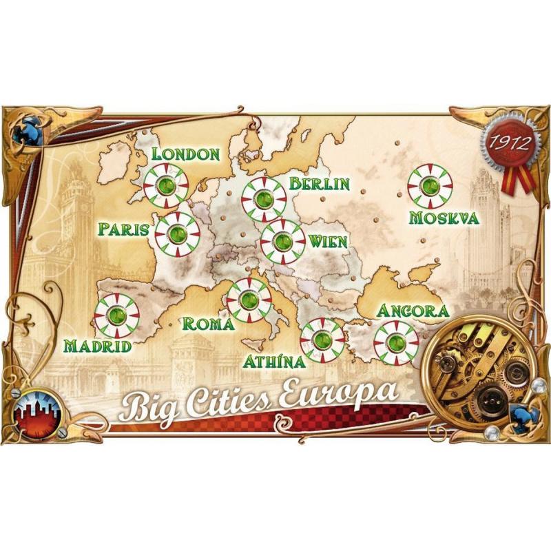 Ticket to Ride Europa 1912 - Uitbreiding - Bordspel