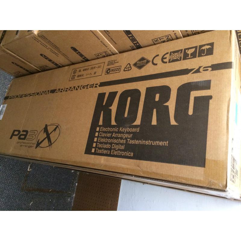 Brand New Korg Pa 3x Pro For Sale