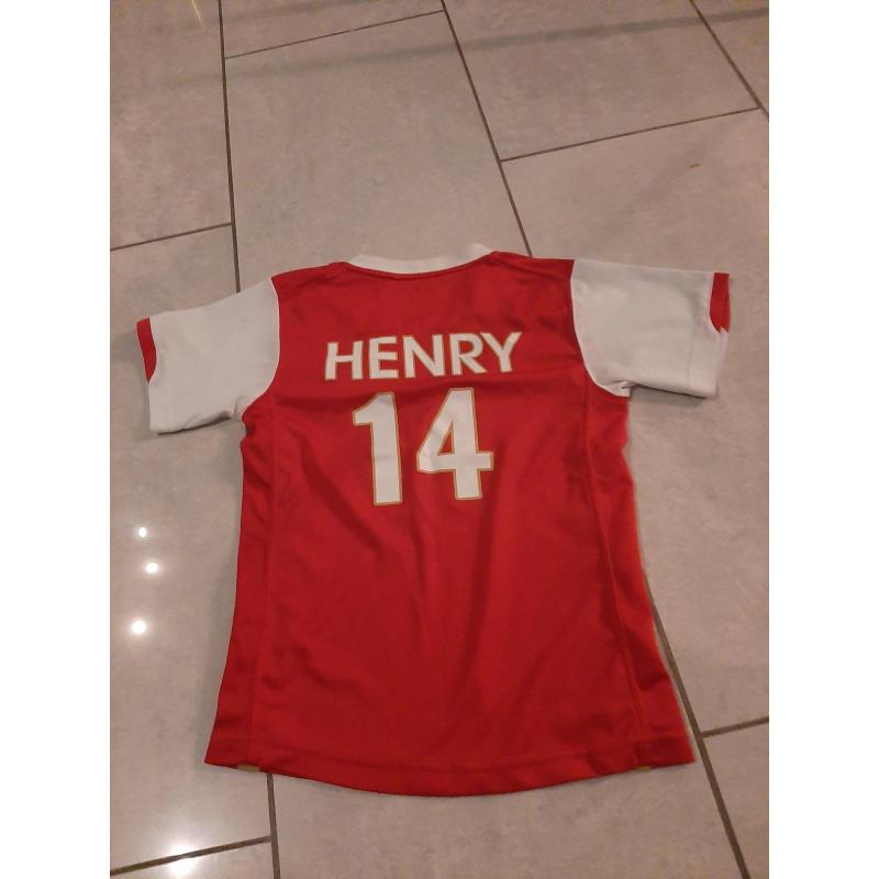 Arsenal truitje van henry maat 128