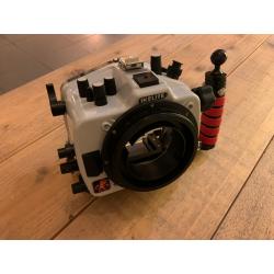 Ikelite Underwater photography kit for Sony Alpha A7 III, A7R III, A9 set up with 16-34 f4 lens.