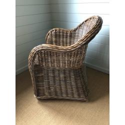 Rotan stoelen, 6 stoelen