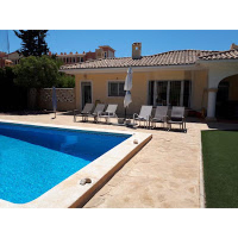 AAN GOLFBAAN SPANJE COSTA BLANCA LUXE VILLA JACARANDA TE HUUR PRIVÉ ZWEMBAD