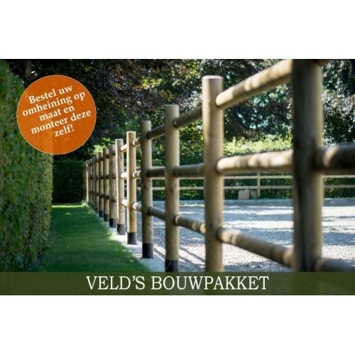 Veld&#039;s bouwpakket, omheining, weide paddock rijbak