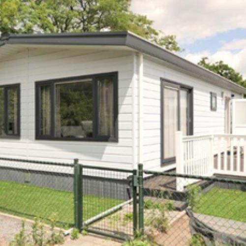 Luxe BUNGALOW - Chalet, als nieuw, 10m x 6m Park Breebos - Kempen Belgie