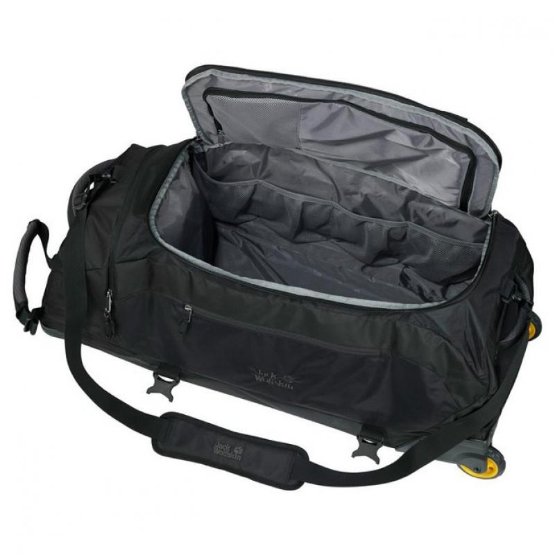 Jack Wolfskin trolley reistas, Model Freight Train 90 (Kleur Zwart), sac de voyage