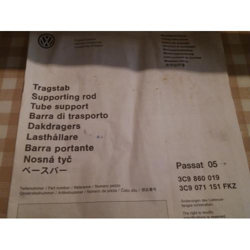 Dakdragers Volkswagen Passat