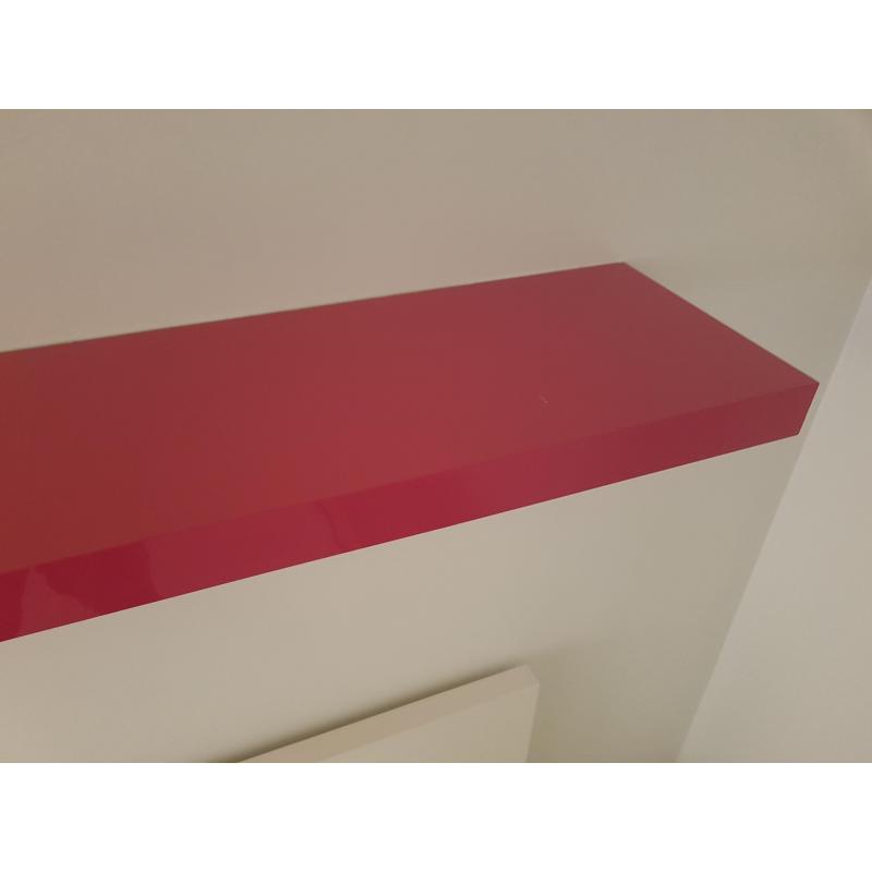 2 Wandplanken in fuchsia kleur