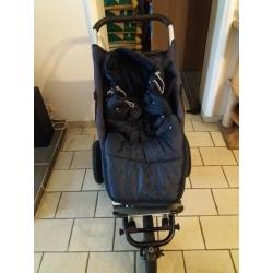 Kinderwagen met slaapzak