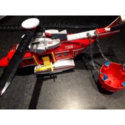 Lego City Brandweerhelikopter - 7206
