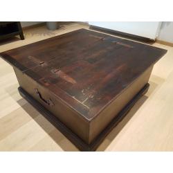 Houten kist (salontafel)