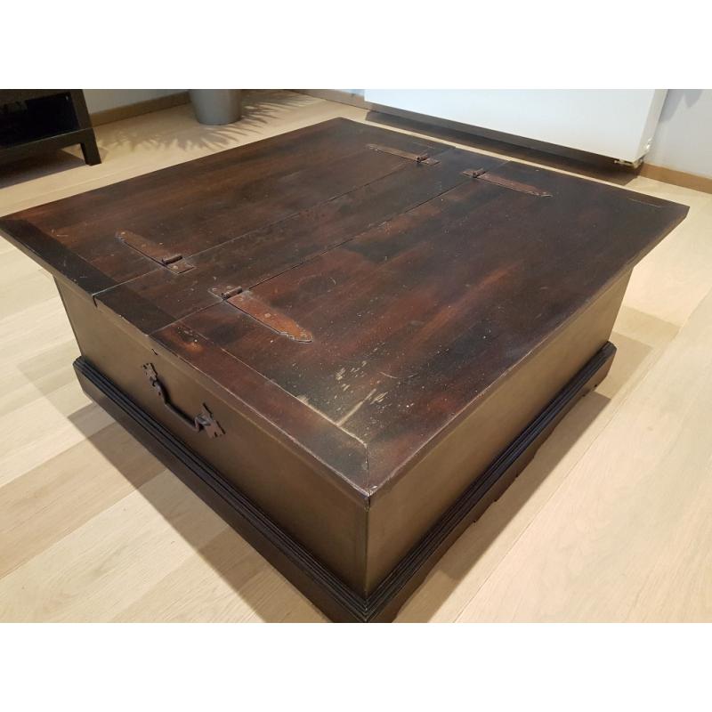 Houten kist (salontafel)