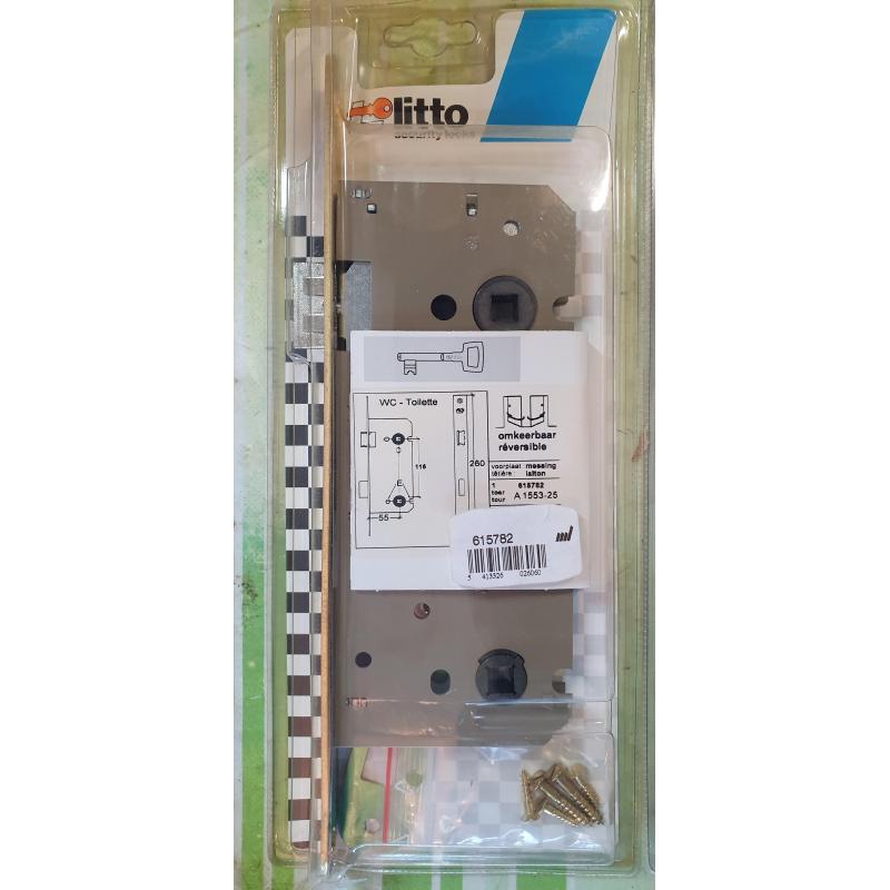 Litto A1553.25 Toilet Insteekslot/Litto A1506.21 Insteekslot