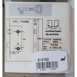 Litto A1553.25 Toilet Insteekslot/Litto A1506.21 Insteekslot