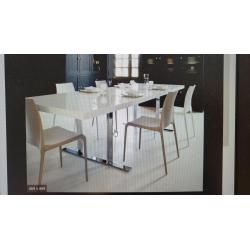 verlaagde prijs!! DESIGN LIGNE ROSET CINE LINE TAFEL 160-226-292 x d. 100 x h. 74 cm