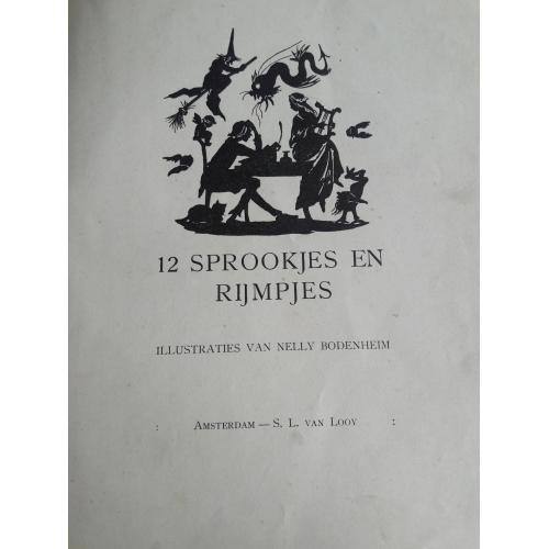 oud kinderboekje 12 sprookjes en rijmpjes