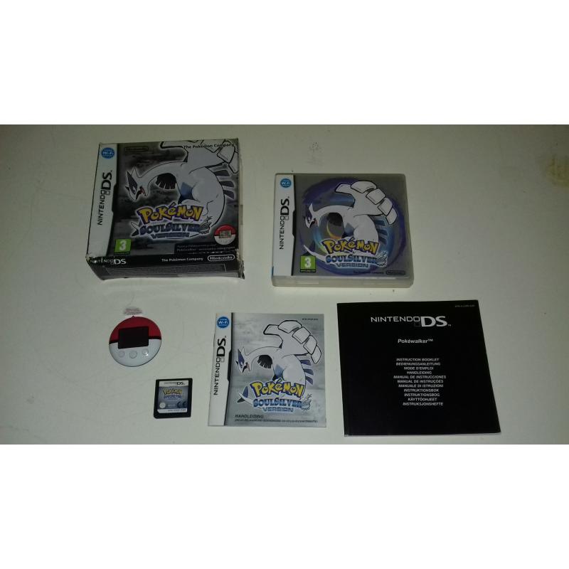 Nintendo DS pokemon Soul Silver Version Compleet