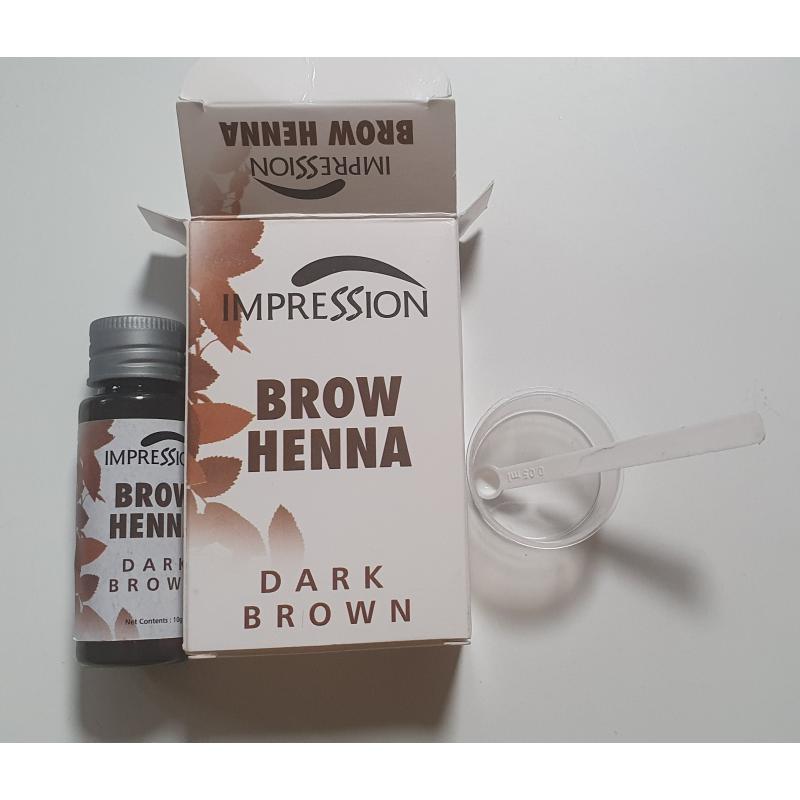 Henna brow, medium brown