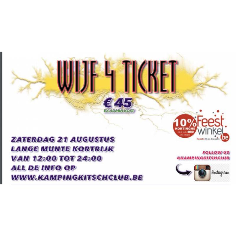 Kamping Kitsch Ticket