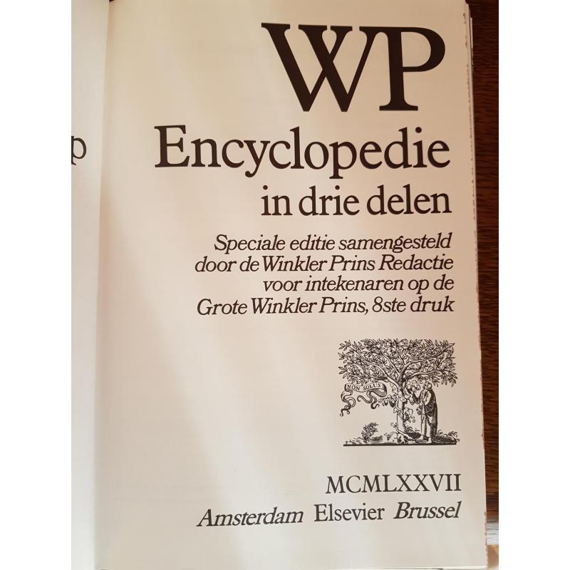 Grote Winkler Prins Encyclopedie 8ste druk 25 delen