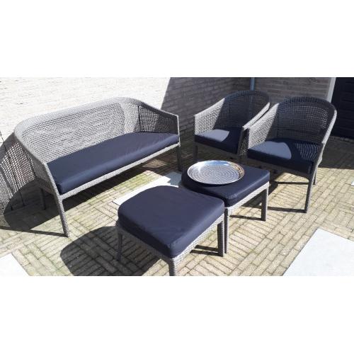 Mooie wicker tuin set