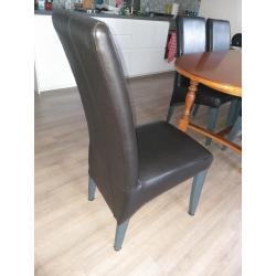 Lederen stoelen te koop