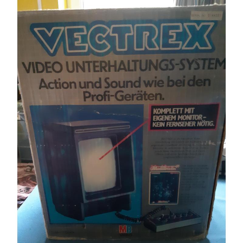 Werkende vectrex in doos