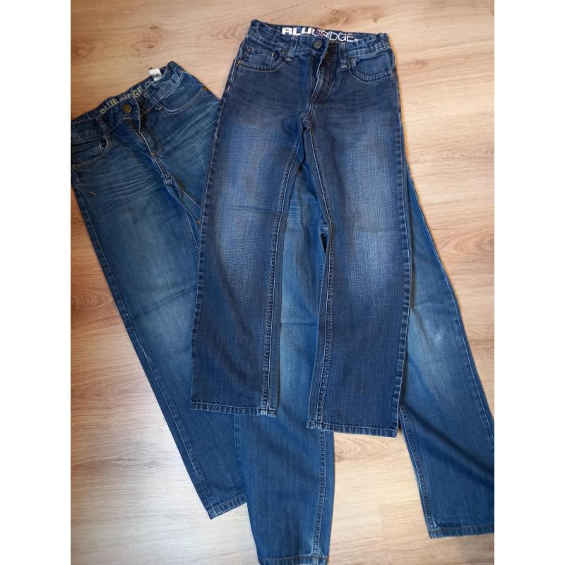 3 mooie jeans broeken maat 146