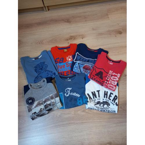 pakket t-shirts lange mouwen 110-116