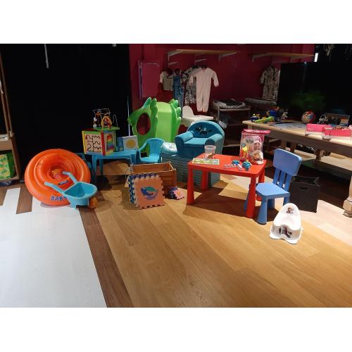 lot kinderspeelgoed voor 172 euro,