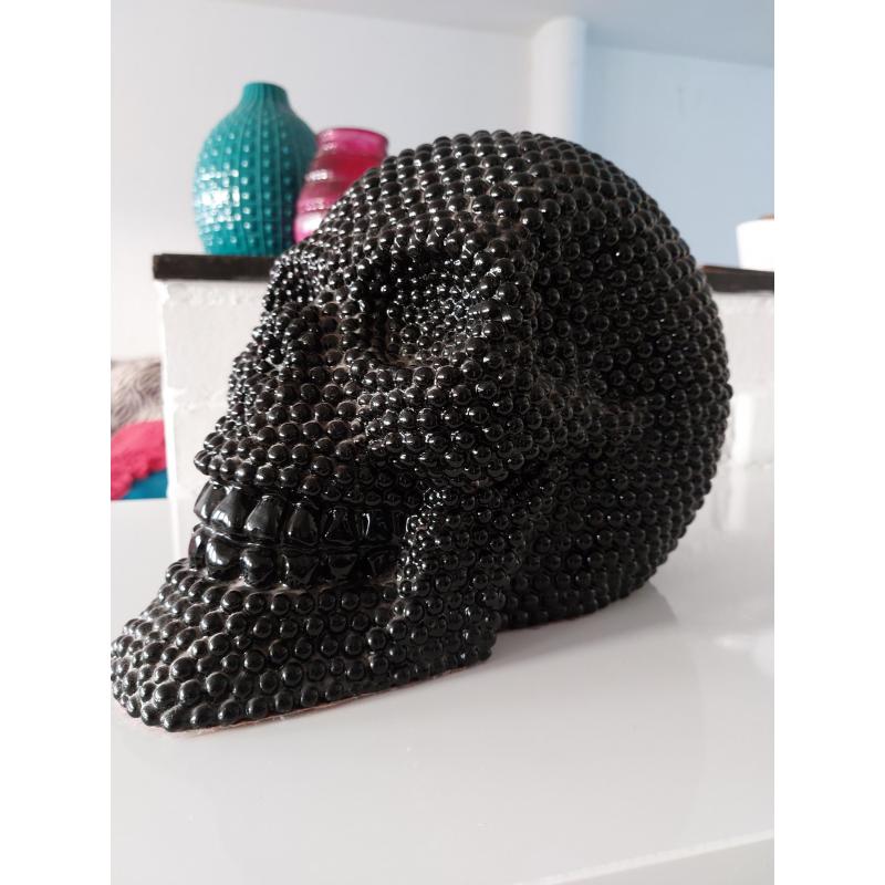 Skull // spaarpot(de grijze) zwart