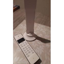 Philips draadloze telefoon Linea-model wit