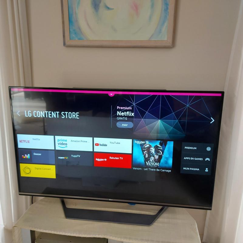 LG TV 60 inch Ultra HD 4K-resolutie