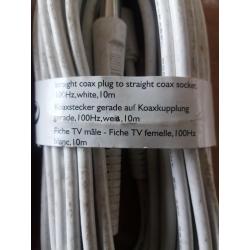 4x coax kabel 10m