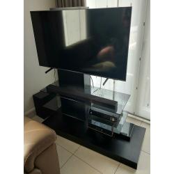 TV meubel zwart, zo goed als nieuw!