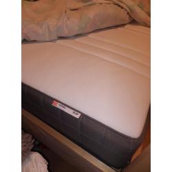 BED FRAME   SLATS   MATRESS FOR SALE (140x200)
