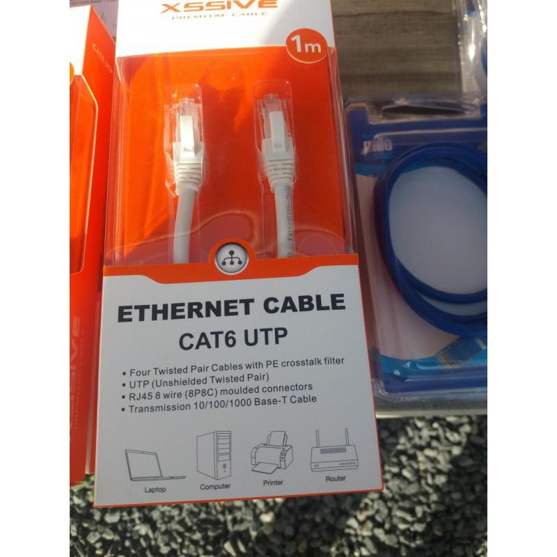 utp kabels cat 6 en telefoon kabel