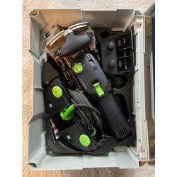 Festool Domino 500 frees. Complete set. Nauwelijks gebruikt