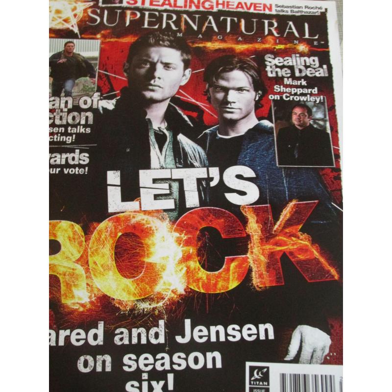 Supernatural Magazine Rare