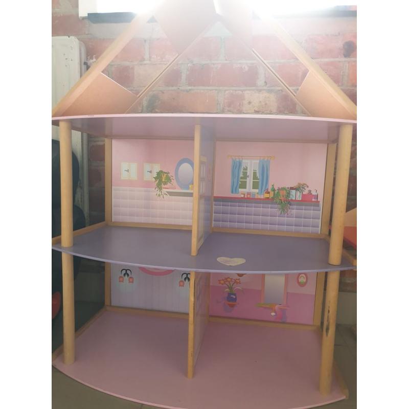 Houten Barbie huis