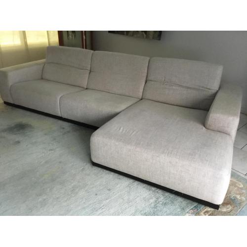 3-zit met chaise longue