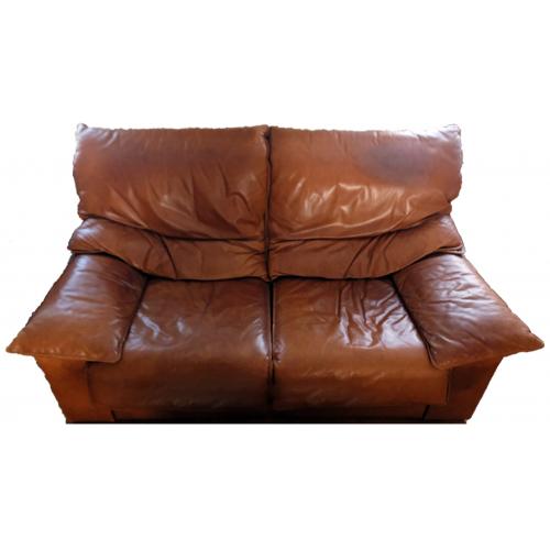 Wildlederen 2 zit sofa